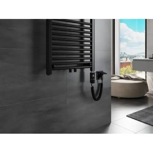 Håndkletørker Mars 1800 x 600 Mm 900 w Sort