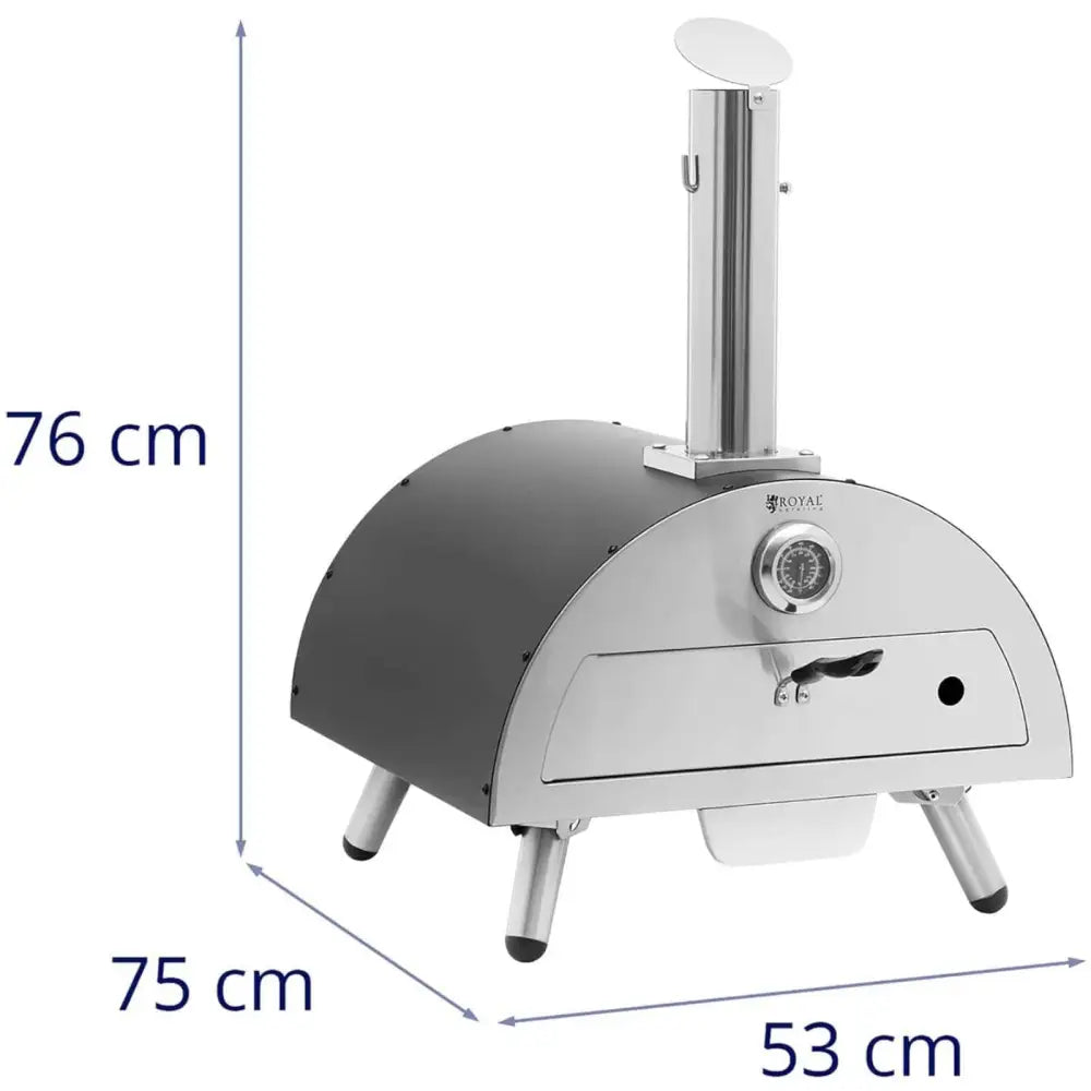 Handmade Tre Burnt Pizza Oven Justerbar ø 33 Cm 190c - 6