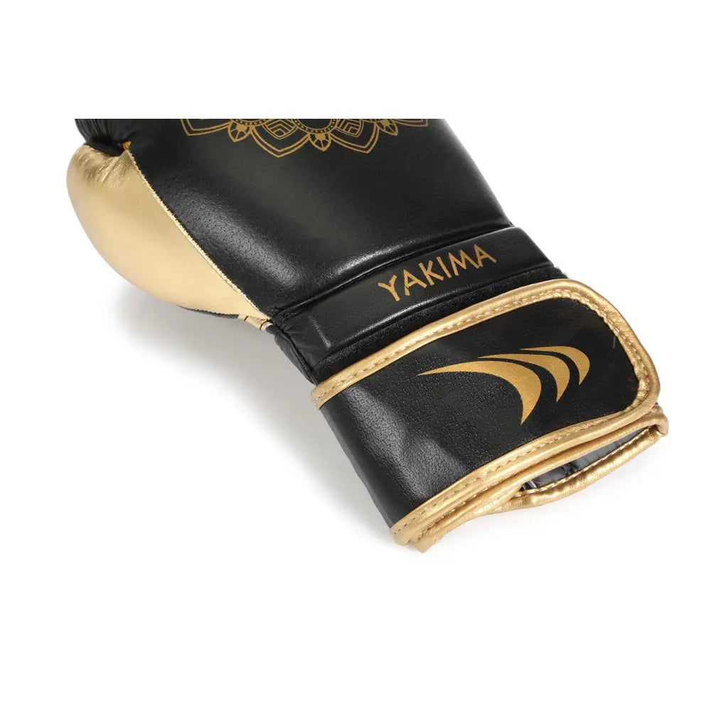 Hanske for Kvinner med Mandala Black/gold 12 Oz