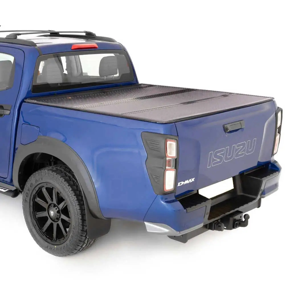 Hardt Deksel Paki Tri-fold Lavprofil Ofd Double Cab - Isuzu D-max Ii 11-19 - 2