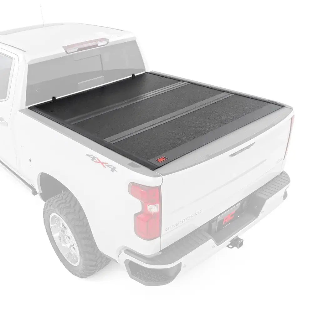 Hardt Trekk Pakke Tri-fold Lavprofil Rough Country 5’10’ - Chevrolet Silverado 1500 19- - 1