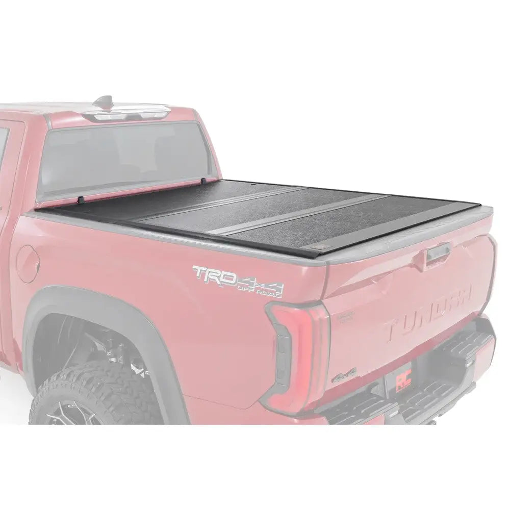 Hardt Tri-fold Deksel Lavt Profil Rough Country 5’7’ - Toyota Tundra 22- - 16