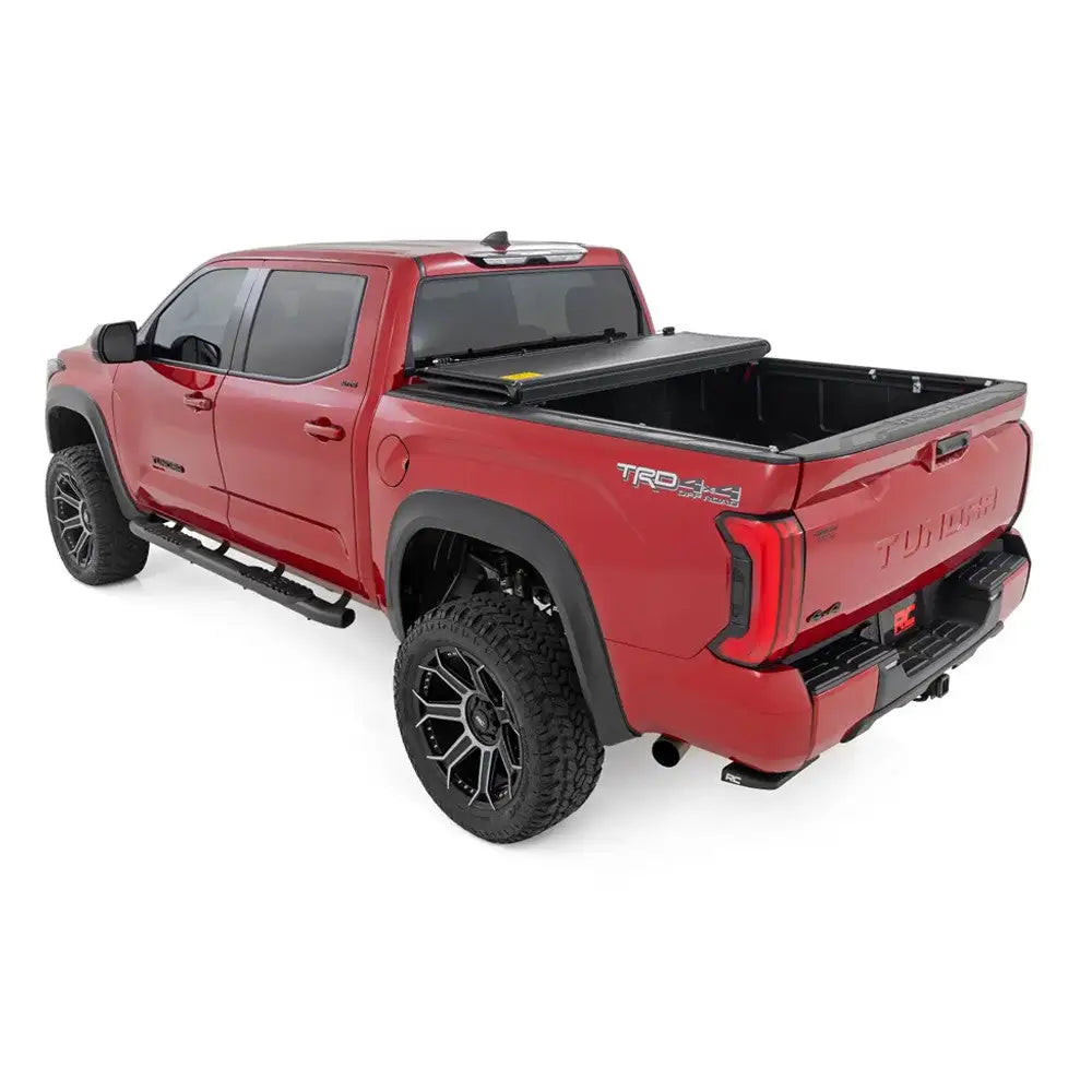 Hardt Tri-fold Deksel Lavt Profil Rough Country 5’7’ - Toyota Tundra 22- - 6