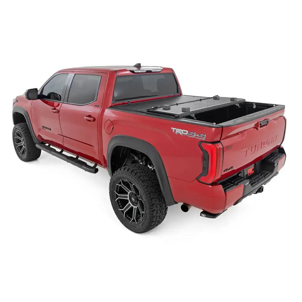 Hardt Tri-fold Deksel Lavt Profil Rough Country 5’7’ - Toyota Tundra 22- - 5