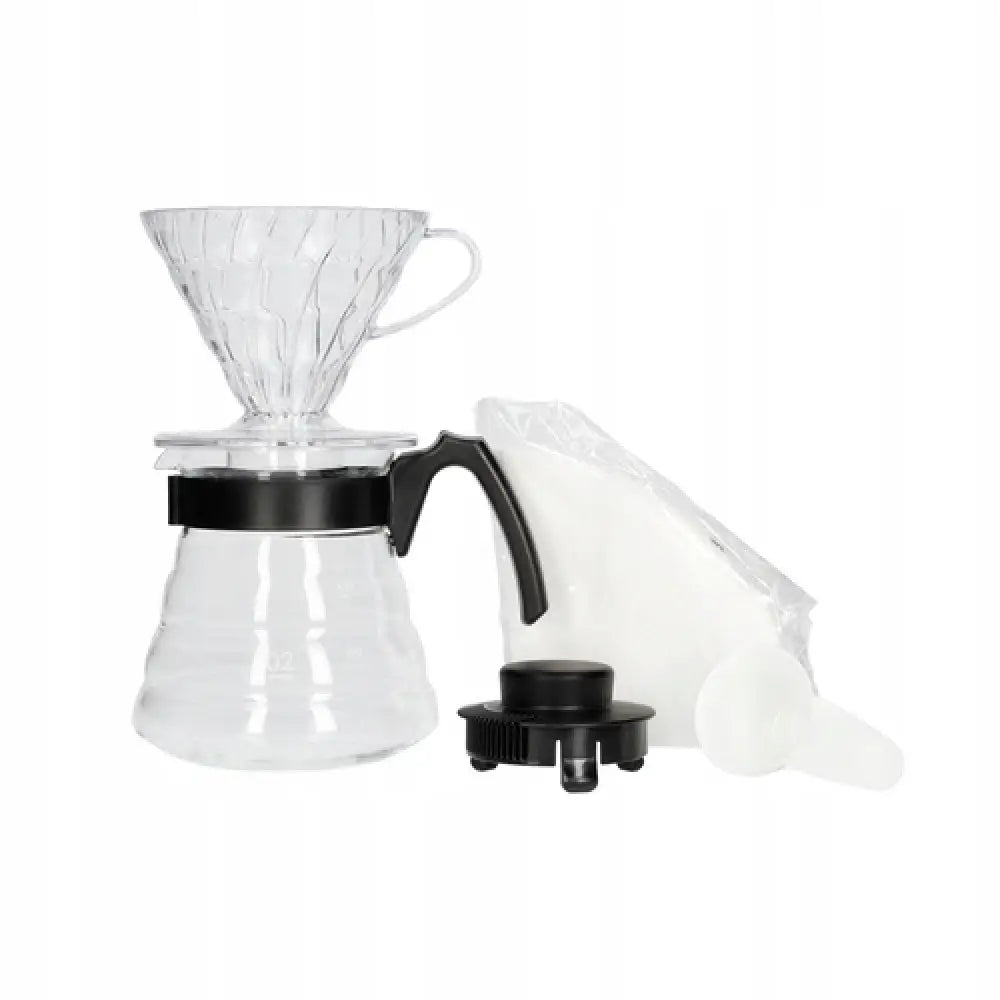Hario Sett For Kaffe V60-02 Dryppfilter Server - 1