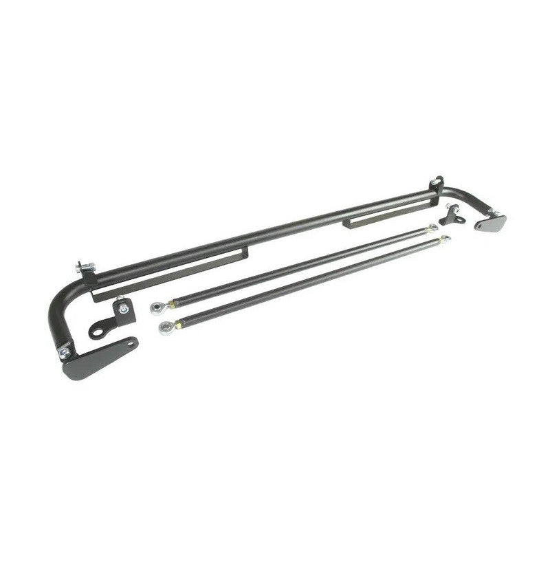 Harness bar selebøyle til BMW E92 Coupé i pulverlakkert sort stål