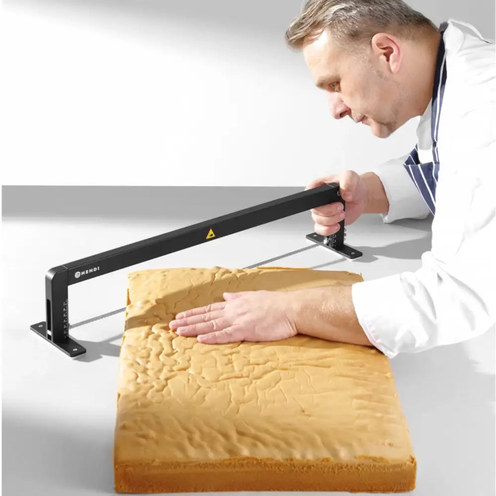 Hendi 400098 Kake- Og Brødskjærer Med Justerbart Slicer-blad - 8