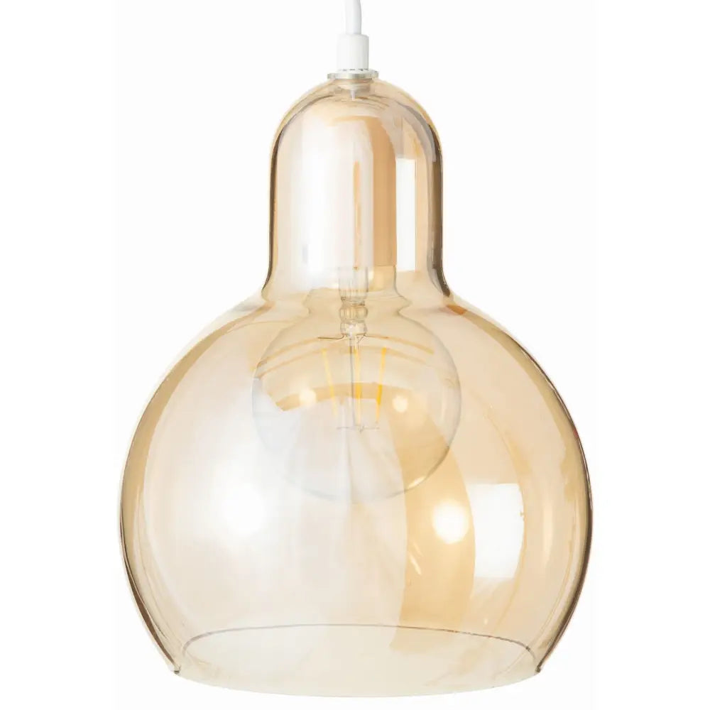 Hengende Glasslampe i Ravfarget Pera (ms3004 Rav Pera) - 1