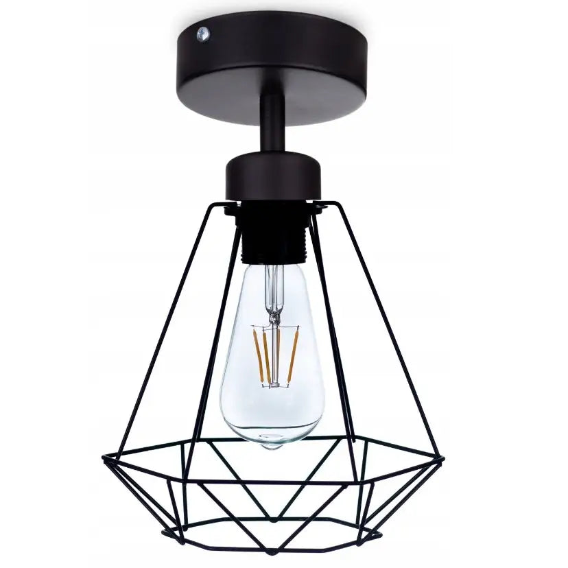 Hengende Lampe Led-kronelys Moderne Loftslampe 1 - Lyspunkter E27 (wsr006) - 1