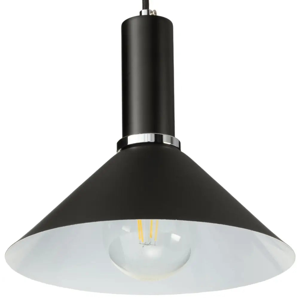 Hengende Loftlampe i Metall Kobe Sort (ms2004 Sort) - 1