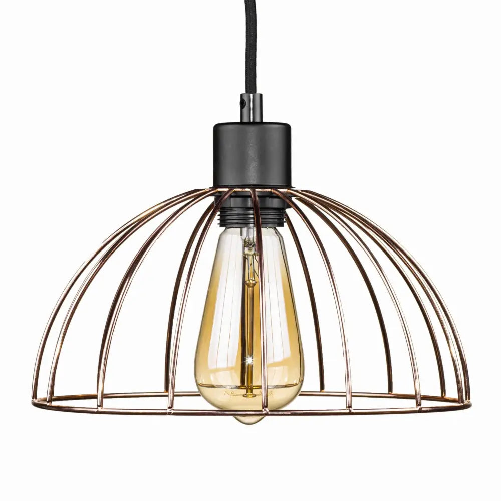 Hengende Taklampe Golden Rose Metallisk Loft (ep019) - 1