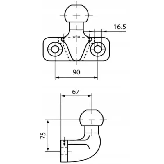 Hengerfeste Kh-5 (3500 Kg 250 Kg) - 3