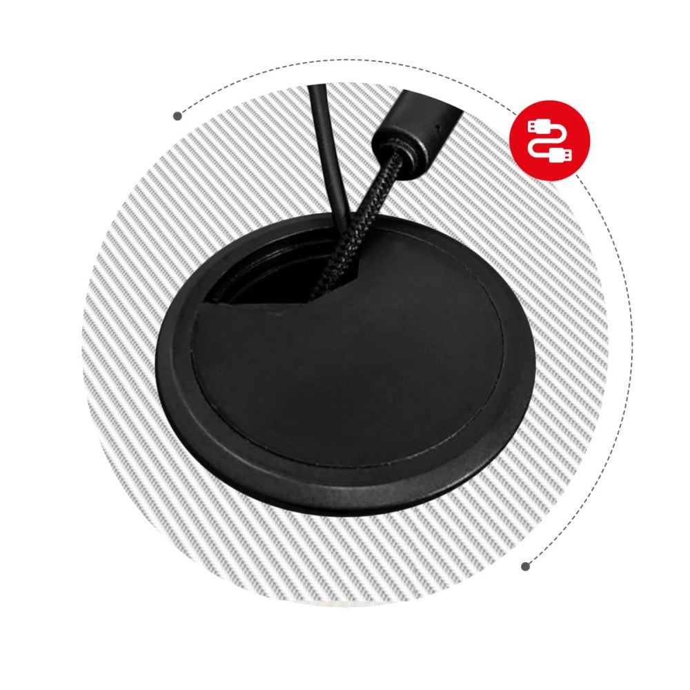 Hodетelefonholder på Huzaro Hero 6.3 hvitt gamingbord