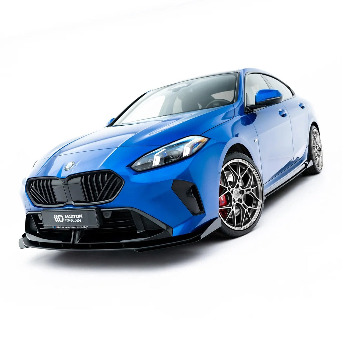 Street Pro frontsplitter til BMW 2-serie Gran Coupe F74 i matt svart ABS