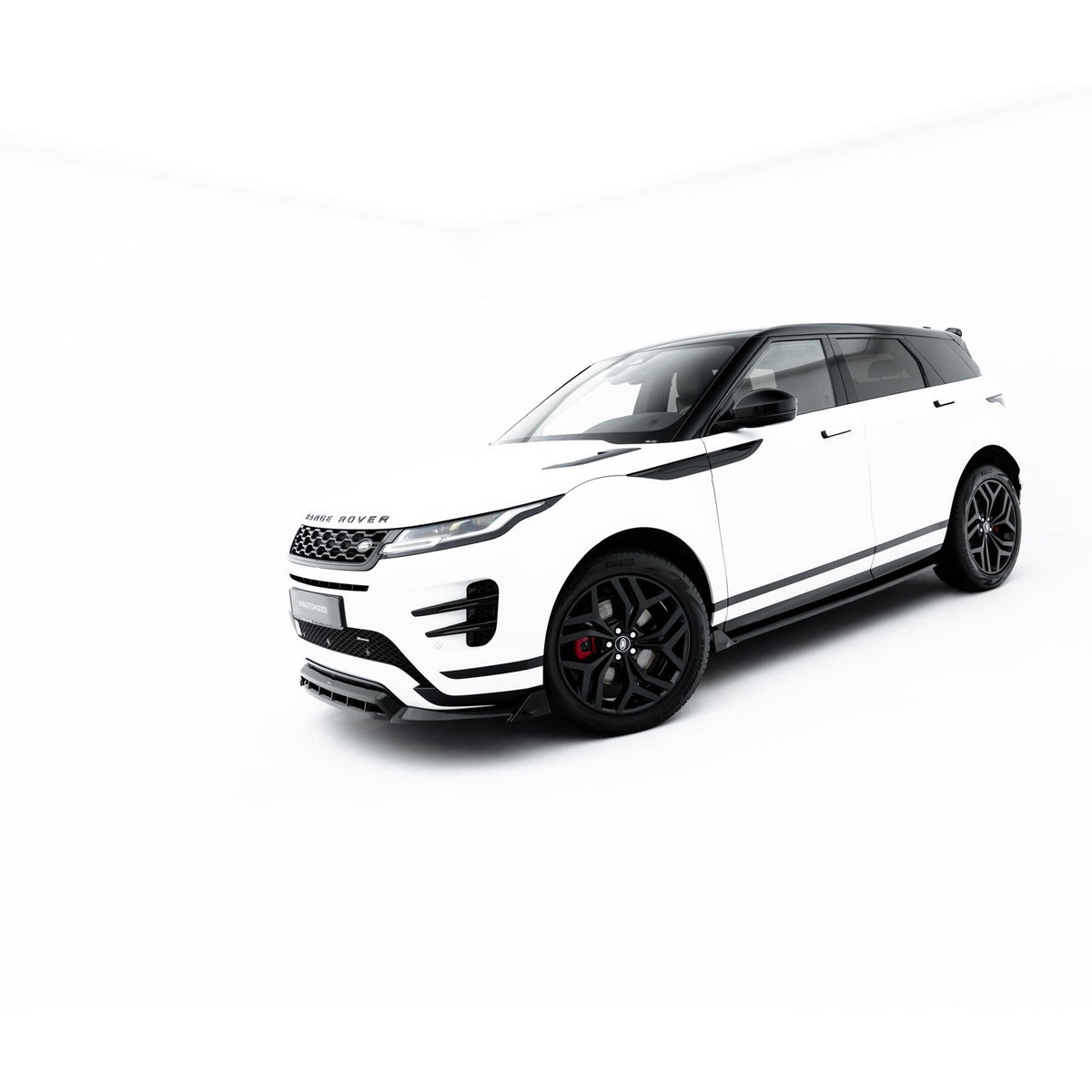 Splittersett i blank sort ABS til Range Rover Evoque Mk2 Dynamic