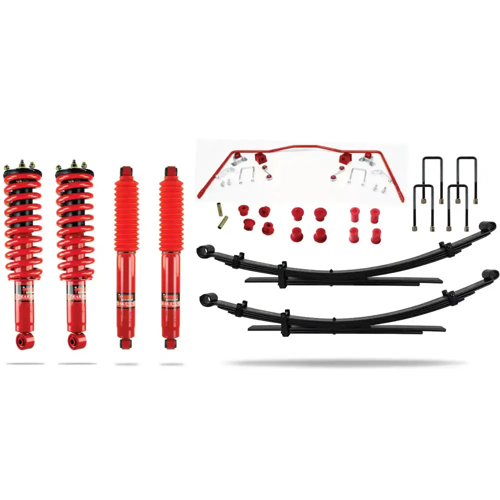 Hevesett Isuzu D-max 12-16 - 40mm Pedders med Stabilisatorstag