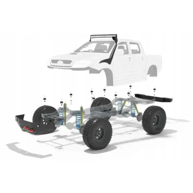 Hevesett Karosseri 1’’ Lift + 2,5cm - Toyota Hilux Pickup 05-15