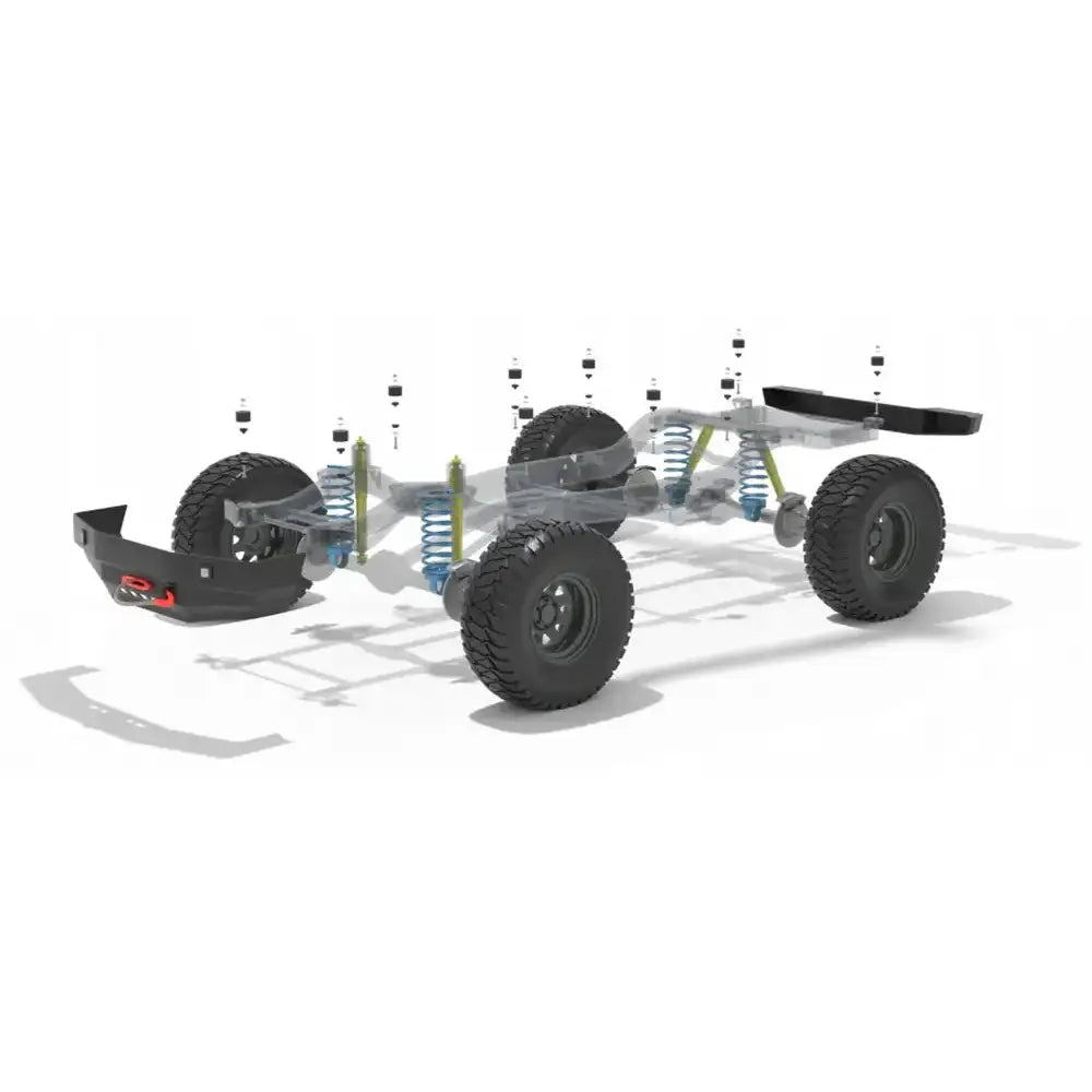 Hevesett Karosseri 1’’ - Nissan Patrol Y61 5d + 2,5cm 97-04