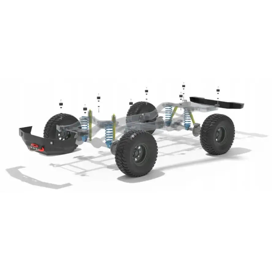 Hevesett Karosseri 2’’ Lift + 5cm - Toyota Hilux Pickup 15-16