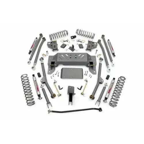 Hevesett Long Arm Oppgraderingskit 4’ Rough Country - Jeep Cherokee Zj - 1