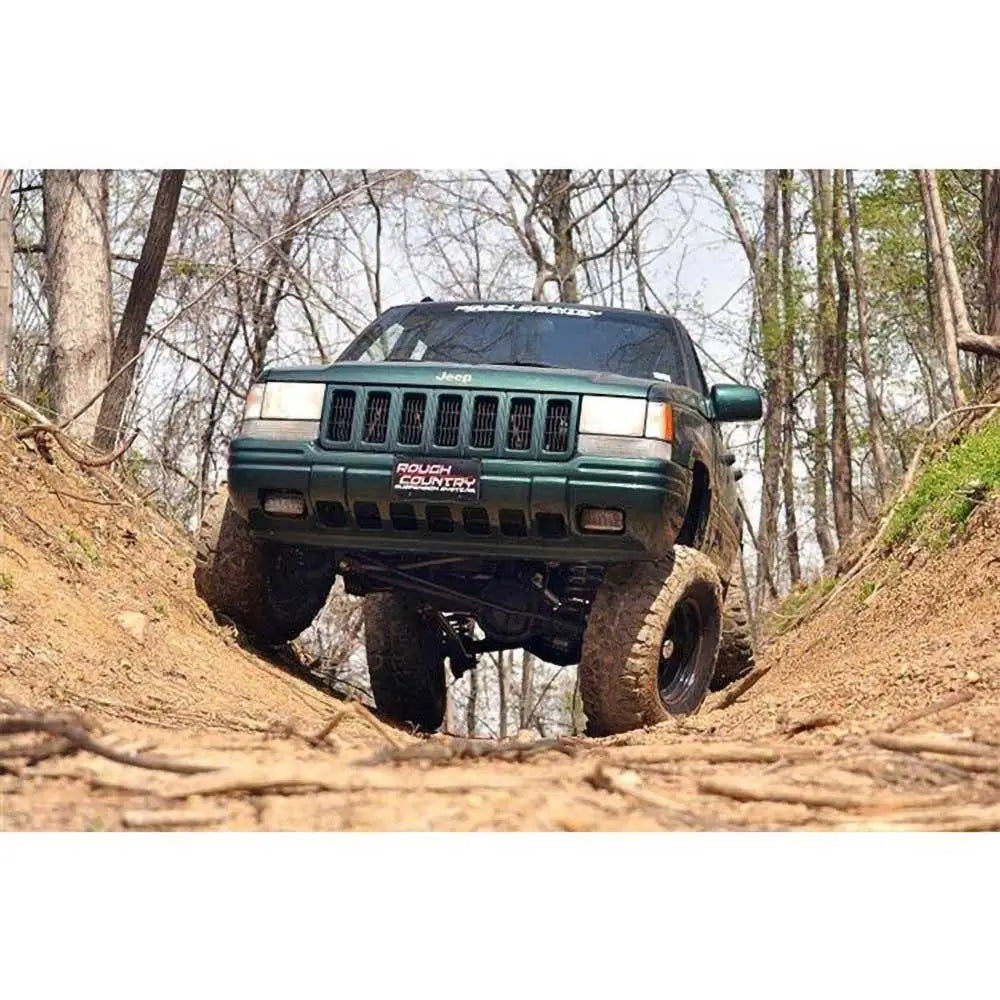 Hevesett Long Arm Rough Country Løft 4’ - Jeep Grand Cherokee Zj 93-98 - 3