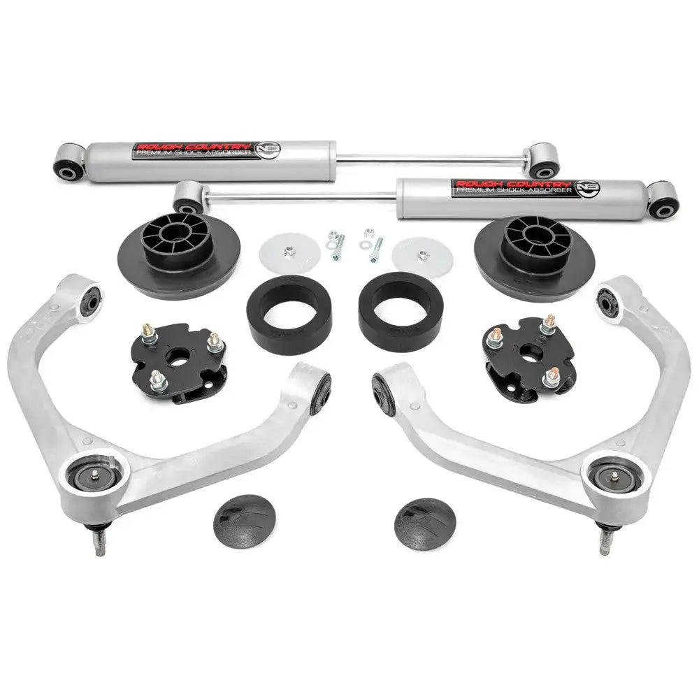 Hevesett Rough Country med N3 Støtdempere - Ram 1500 Classic Ds 19-