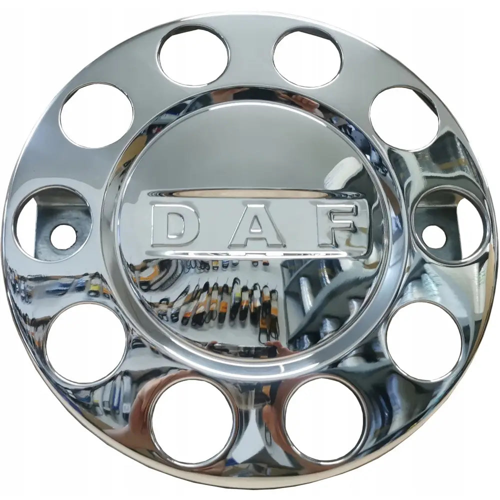 Hjulkapsel i Krom Full Ståldeksel Med 10 åpninger For Daf - 1