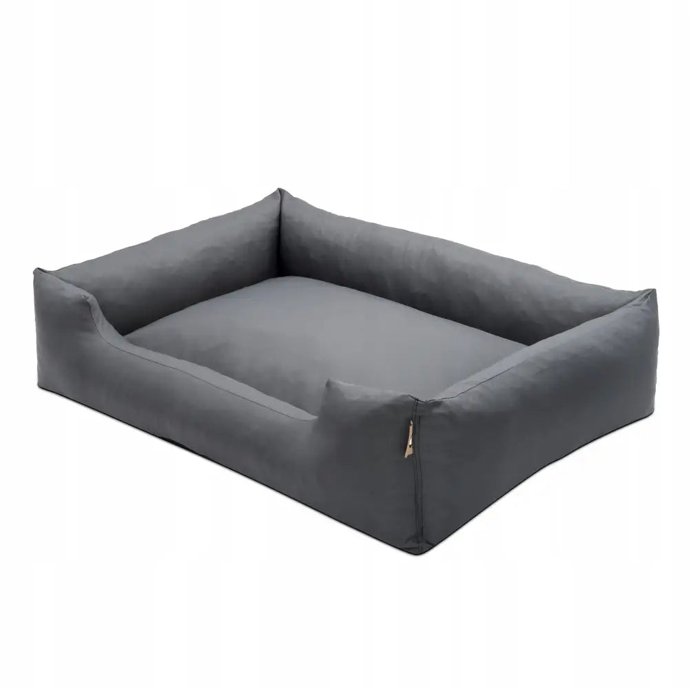Hundeseng 100/75 Cm Xxl Komfortabel Sofa Vanntett - Grafitt - 1
