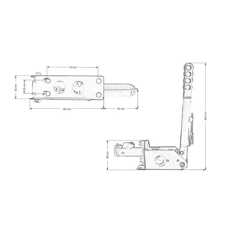 Hydraulisk Håndbrekk Turboworks B05 - 1