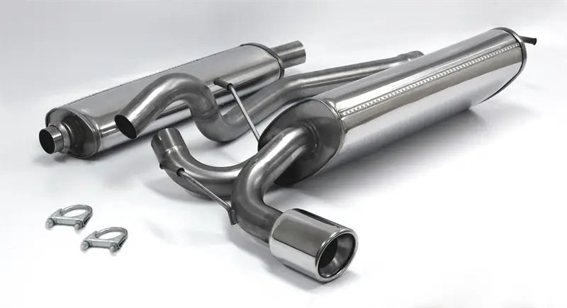Rustfritt stål catback fits for Peugeot 206 RC TA Technix Peugeot 206 02-  | Nomax.no🥇