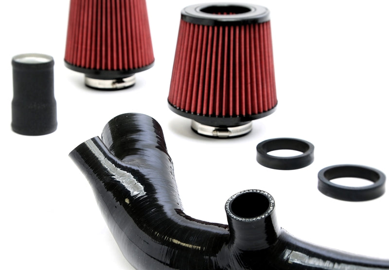 Luftinntak med silikonslanger og konfilter for BMW 3-Serie E92 335i N54 twinturbo