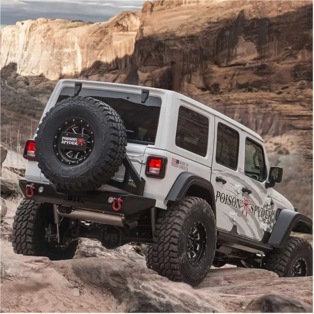 Indre Hjulbuebeskyttere bak Poison Spyder - Jeep Wrangler Jl 4 d 18-