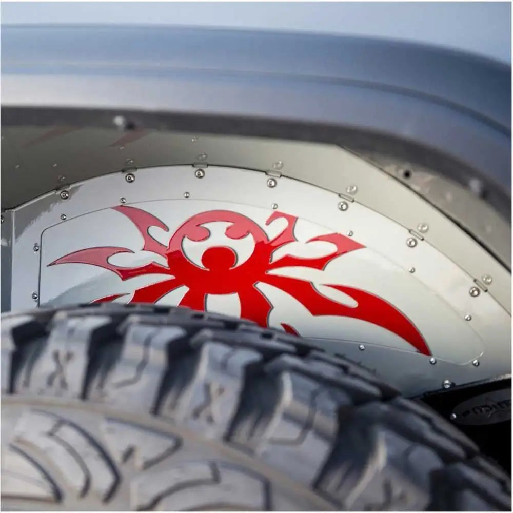 Indre Hjulbuebeskyttere bak Poison Spyder - Jeep Wrangler Jl 4 d 18-