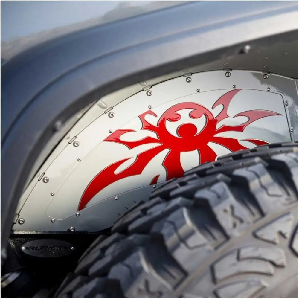 Indre Hjulbuebeskyttere bak Poison Spyder - Jeep Wrangler Jl 4 d 18-