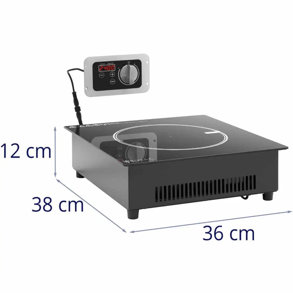 Induksjonskokeplate Med 1 Varmesone For Innbygging 3500 w - 5