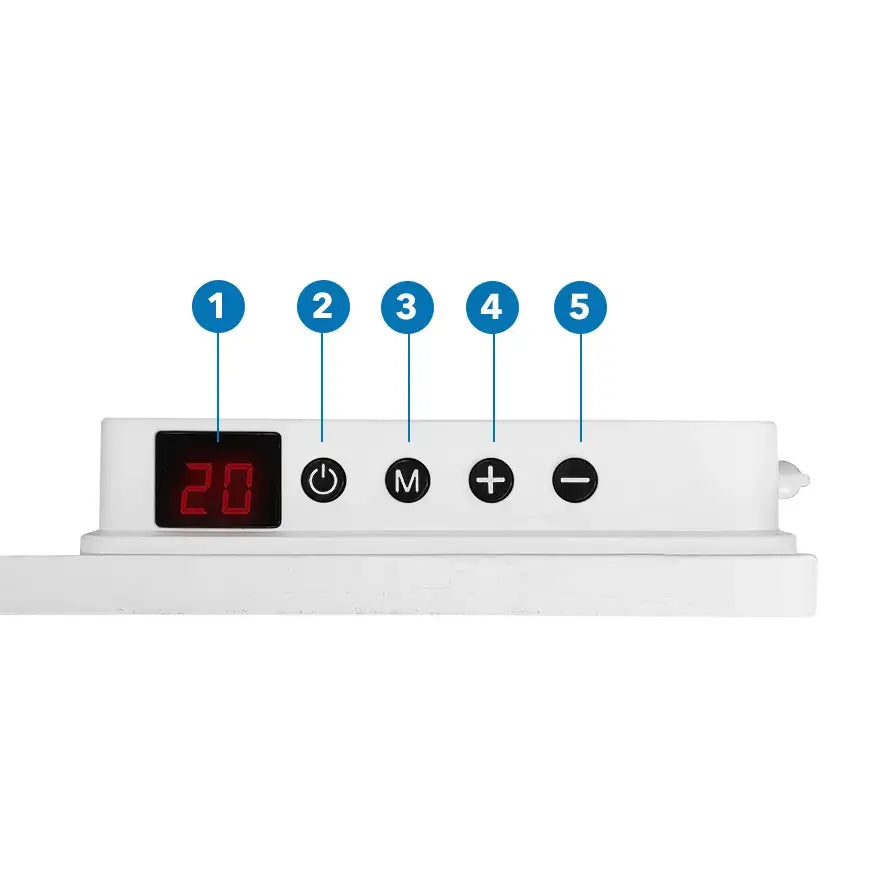 Infrarød Panelovn 425w Eberg Eri 425 Wifi