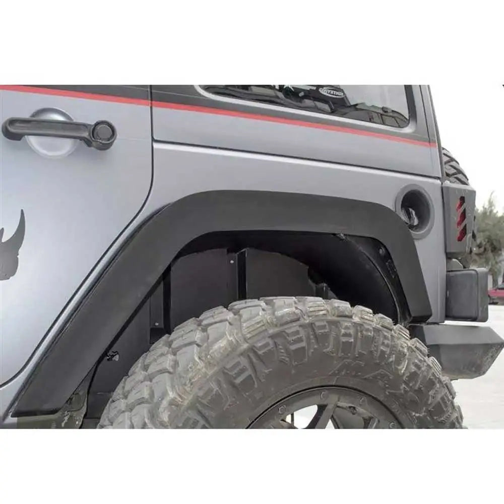 Innerskjerm Beskyttelsesdeksler Bakfra Go Rhino - Jeep Wrangler Jk 2 d 07-18