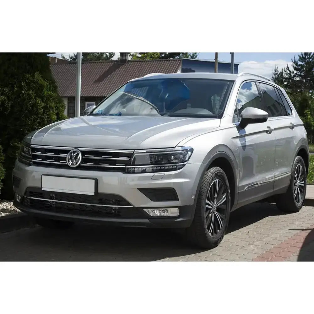 Innstegslister Vw Tiguan Ii 15- Karbonfiber 3d Svart Karbon