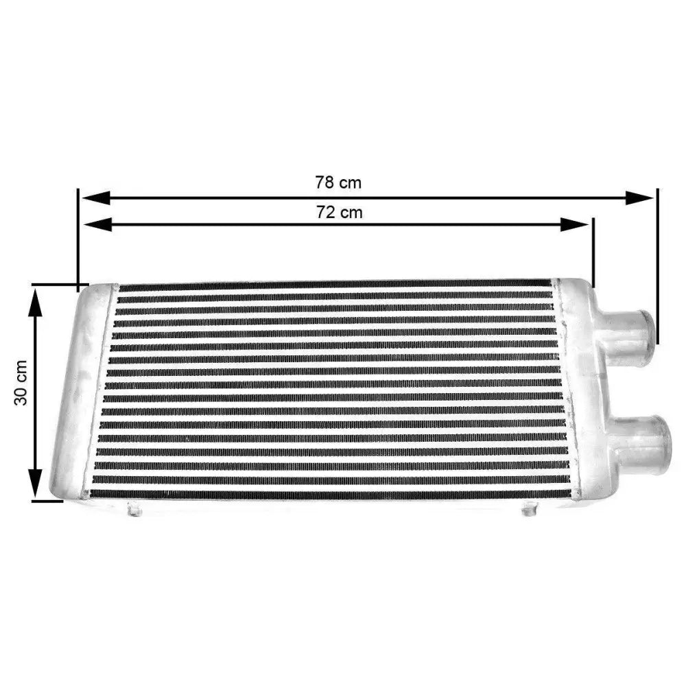 Intercooler 600x300x76 3’’same Side Rør og Finne