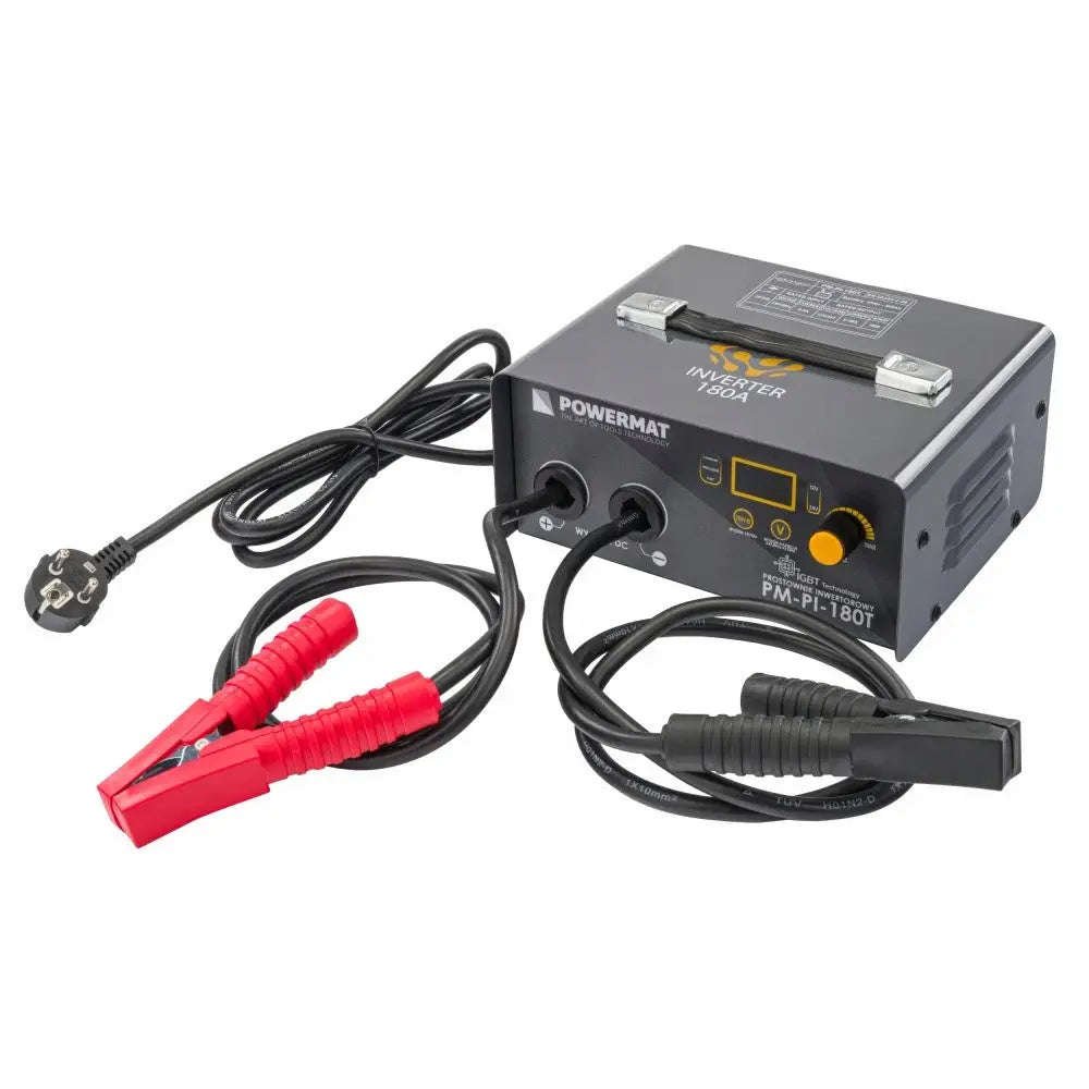 Inverter Batterilader med Startfunksjon 180a 12/24 v