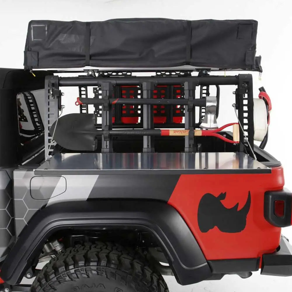 Jeep Gladiator Jt 20- Bagasjebærer Av Go Rhino Overland Xtreme - 3