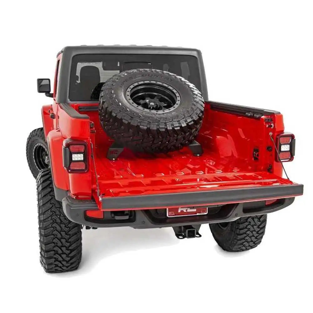 Jeep Gladiator Jt 20- Reservehjulholder For Bakmontert Reservedekk - 3