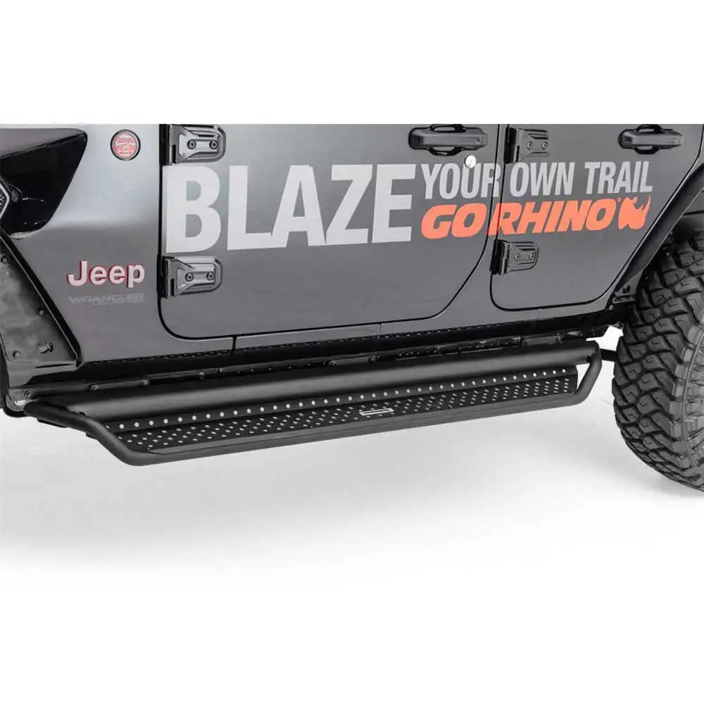 Jeep Gladiator Jt 20- Side Steps - Progi Boczne Go Rhino Dominator D1 - 6