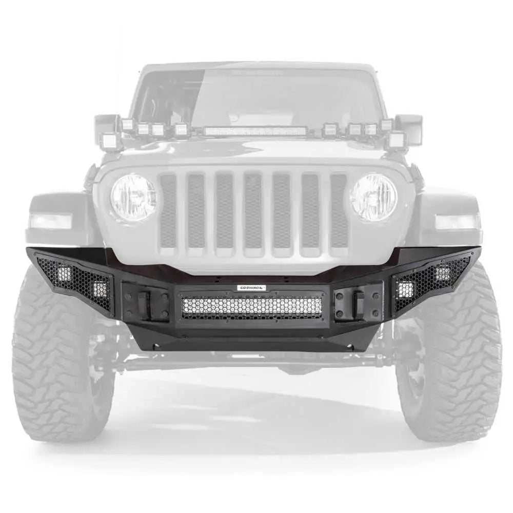 Jeep Gladiator Jt 20- Støtfanger Foran - Go Rhino Rockline - 2