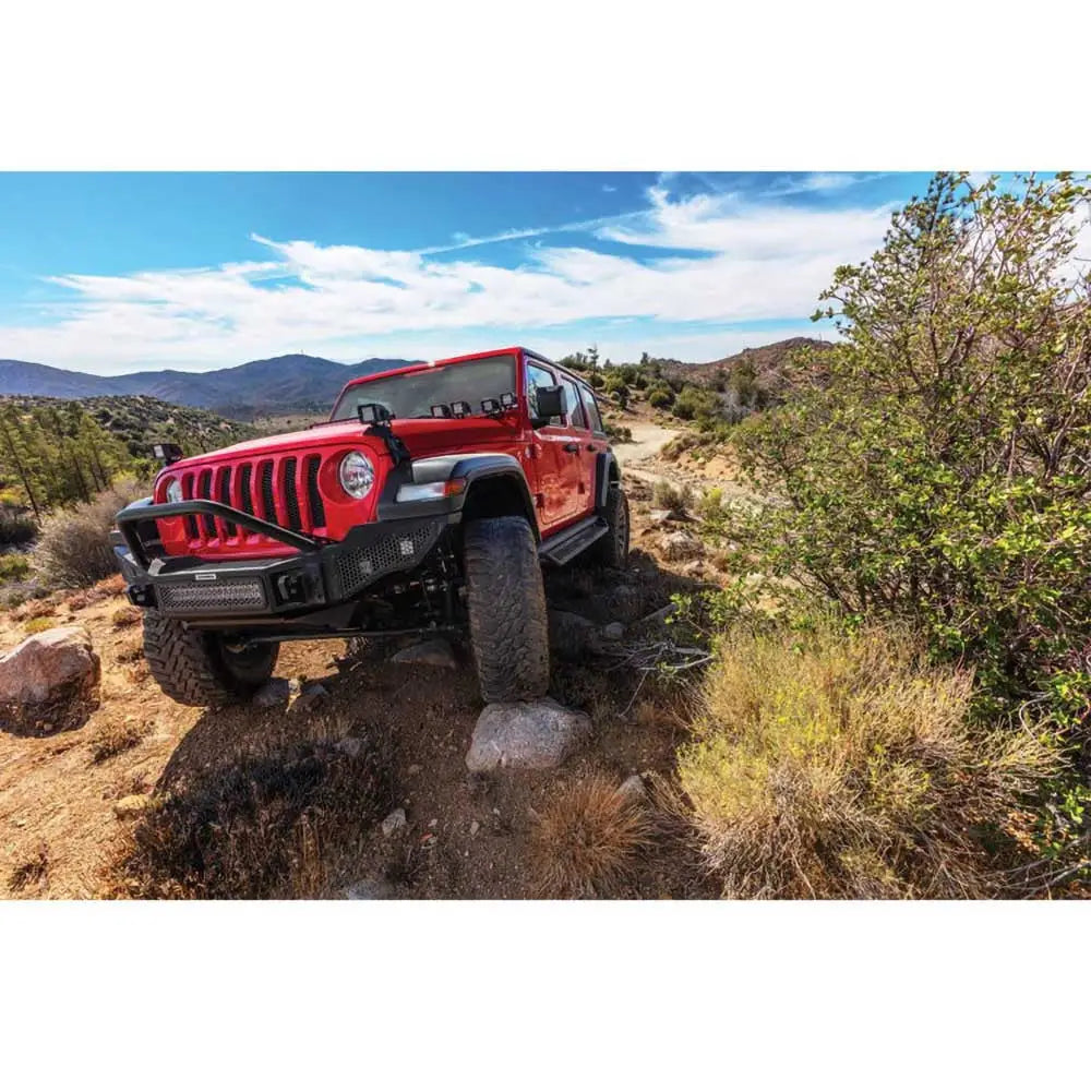 Jeep Gladiator Jt 20- Støtfanger Foran - Go Rhino Rockline - 6