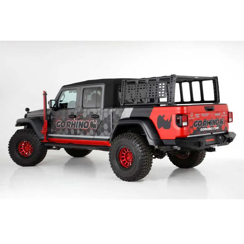 Jeep Gladiator Jt 20- Takstativ – Overland Xtreme Av Go Rhino - 14