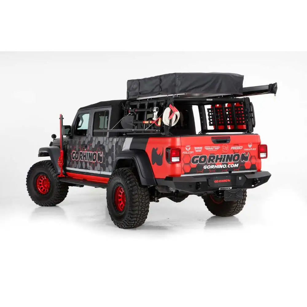 Jeep Gladiator Jt 20- Takstativ – Overland Xtreme Av Go Rhino - 17