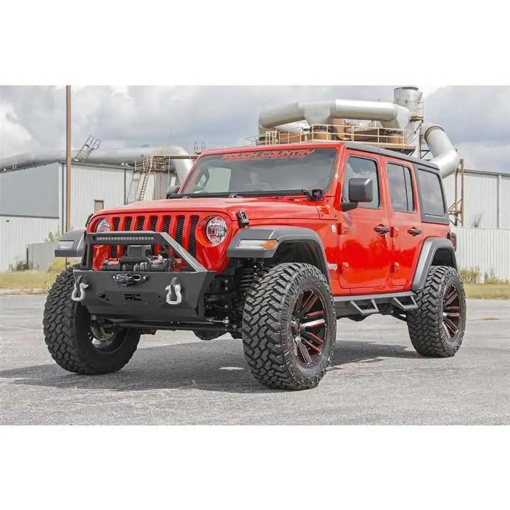 Jeep Gladiator Jt 20- Tilleggslys Led Listwa 50’ Rough Country Black Series - 5