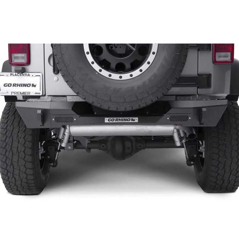 Jeep Wrangler Jk 2 d 07-18 Bakre Stubby Støtfanger - Go Rhino Trailline - 3