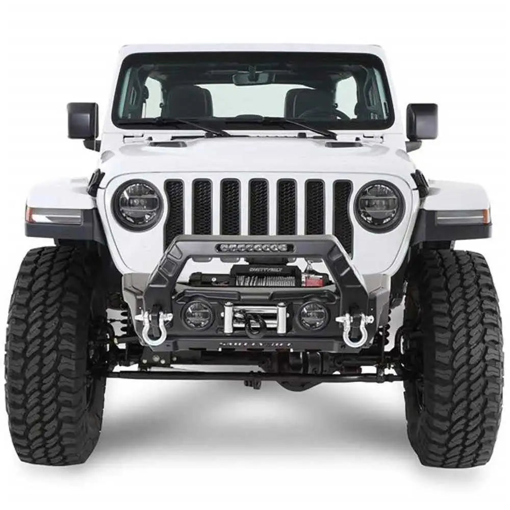 Jeep Wrangler Jk 2 d 07-18 Front Bumper Central Module - Smittybilt Stryker - 5